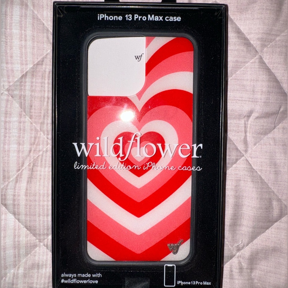 Wildflower “Peppermint Latte Love” IPhone 13 Pro Max Case.